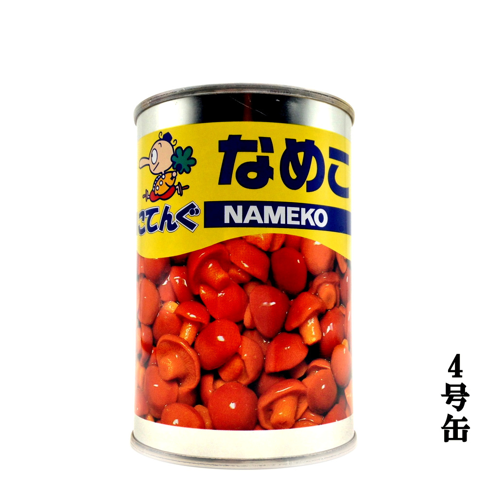 天狗缶詰 なめこ M つぼみ 4号缶 業務卸の(株)一丸越後屋商店