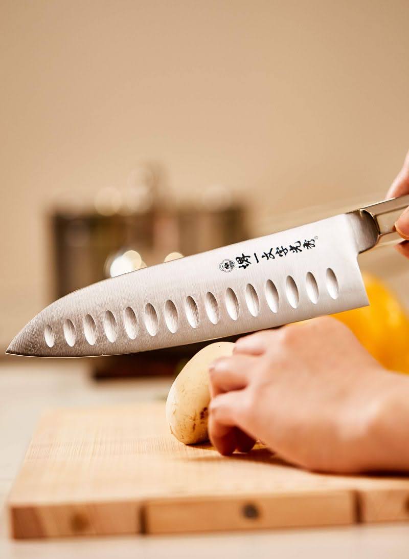 煌 V金10号 鏡面仕上 漆塗り錫ちらし柄 切付柳刃包丁 – 堺一文字光秀