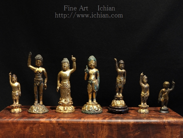 金銅 誕生仏新羅時代前後 :: ichian