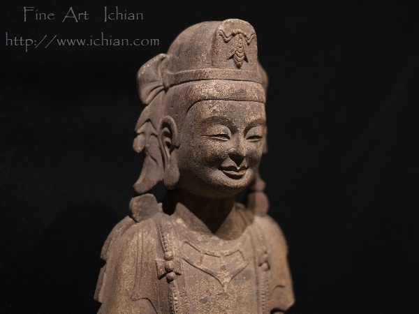 石造 蝉冠菩薩立像 北魏末～東魏 ｱﾙｶｲｯｸｽﾏｲﾙ :: ichian
