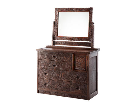 鏡台 / dresser | 軽井沢彫 一彫堂