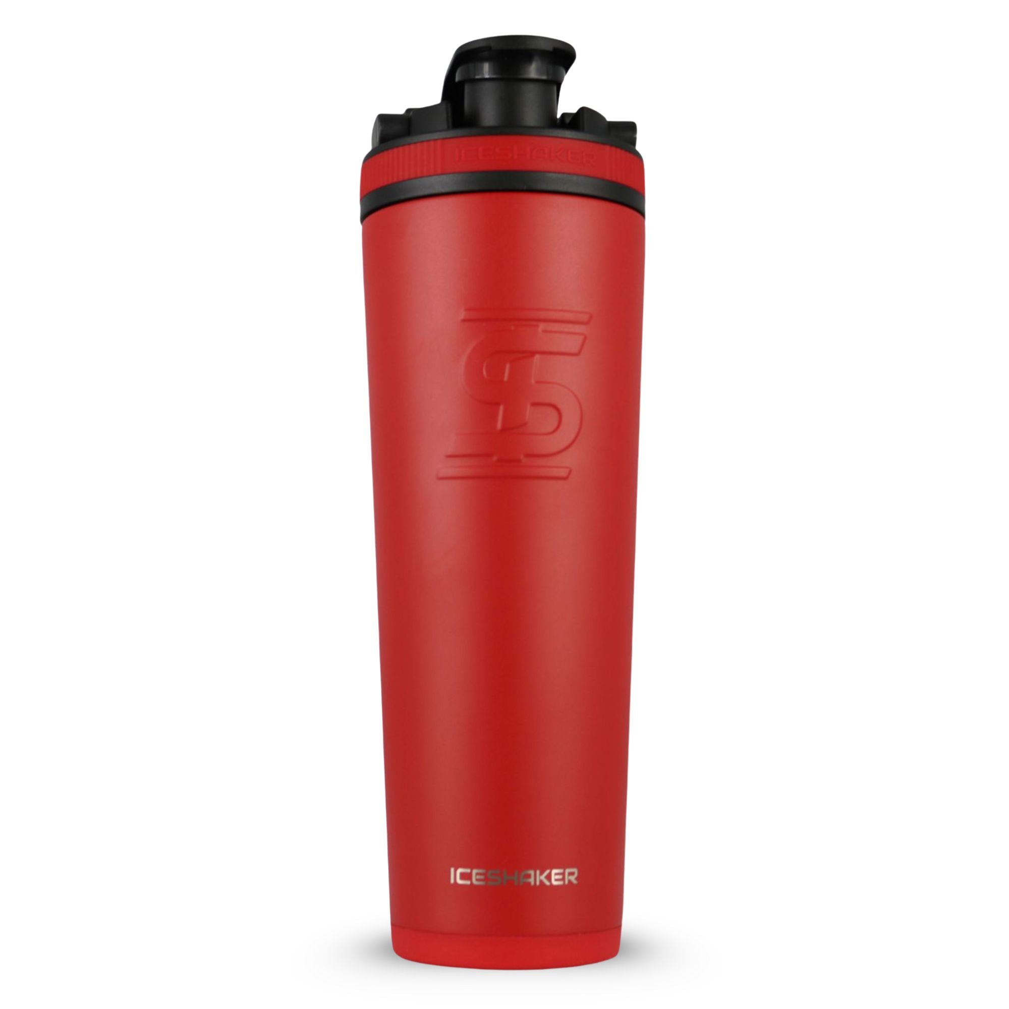 32oz Stainless Steel Shaker Bottles, Red | Ice Shaker