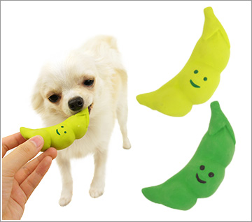 卸売】iDog&iCat オリジナルラテックスTOY えんどう豆|ペット 犬