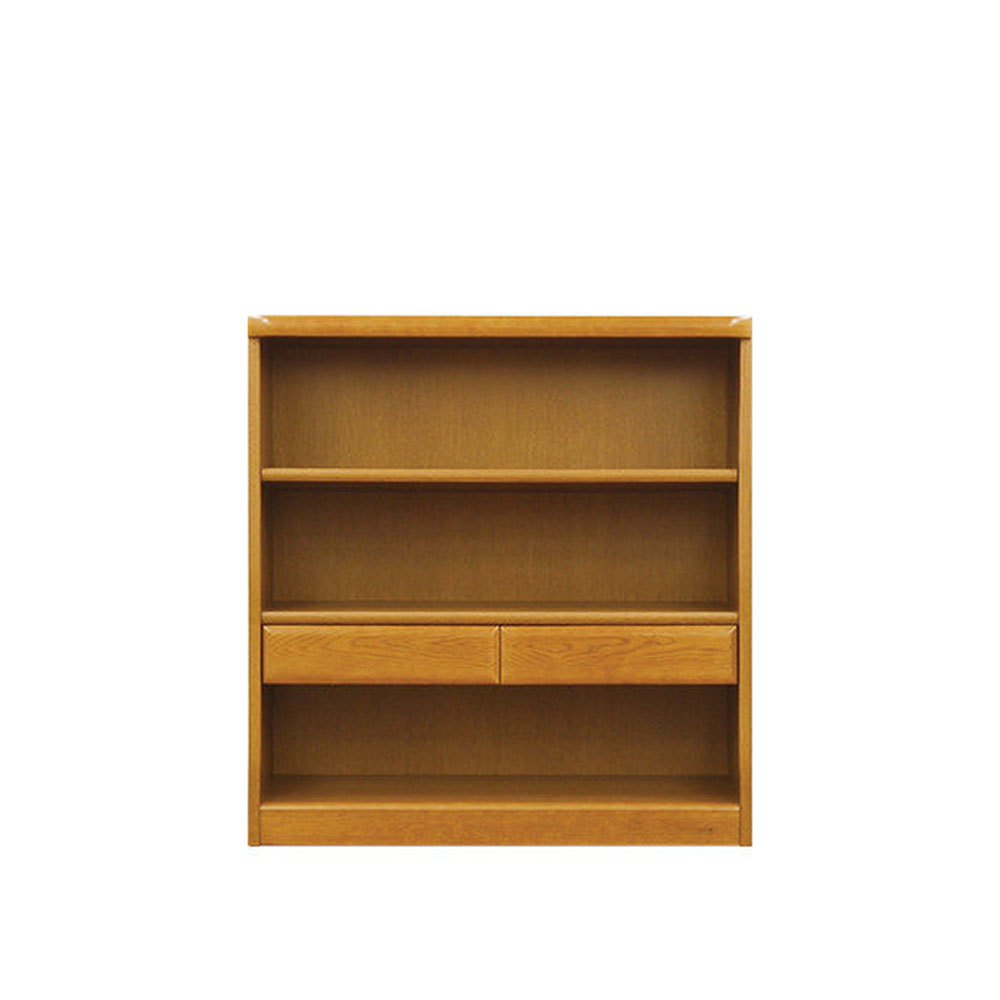 浜本工芸 書棚「No.3600D・No.3608D」オープンタイプ 幅85.1cm 高さ