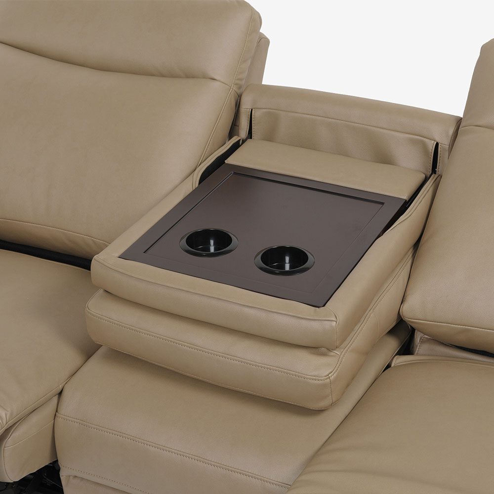 電動リクライニングソファ 3人掛け「パストゥール 1モーター」幅197cm