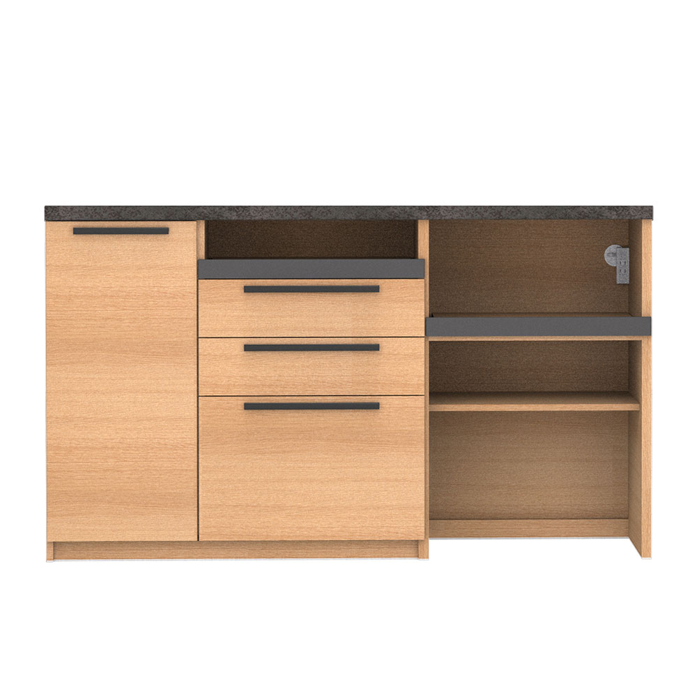 Pamouna（パモウナ）オープンボード「SY-S1600R」幅160cm 奥行44.5cm