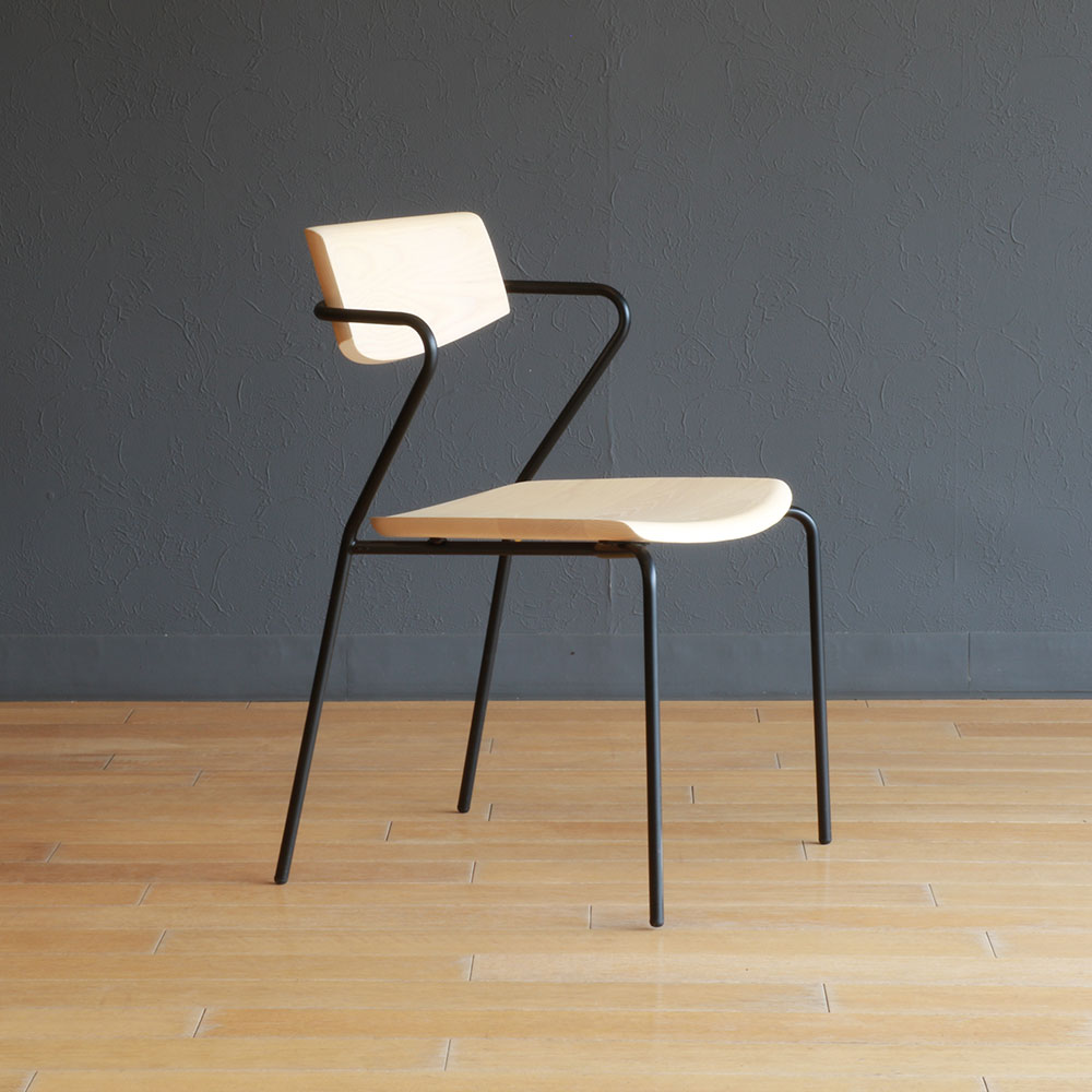 マルケイ木工 ダイニングチェア「M-CRAFT dual デュアル」木部