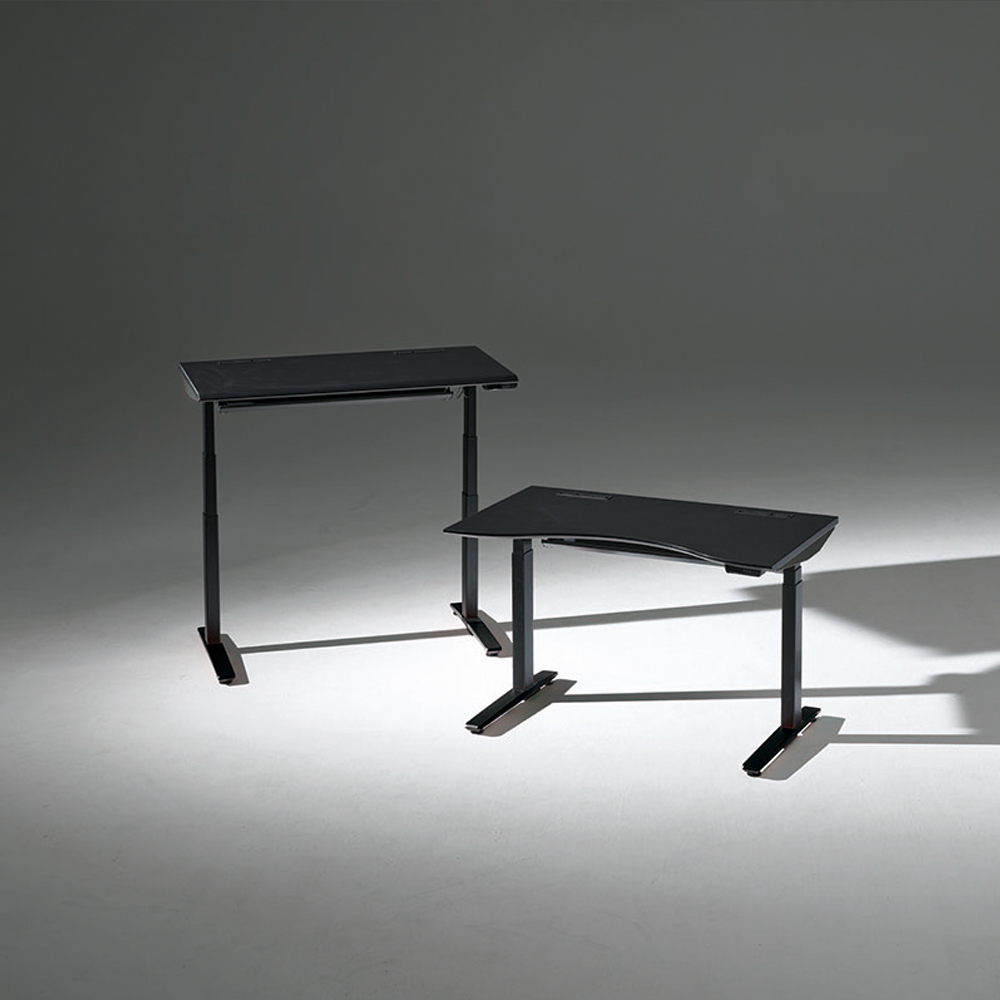 昇降デスク「StrikerSwift ストライカースイフト」ラウンドタイプ