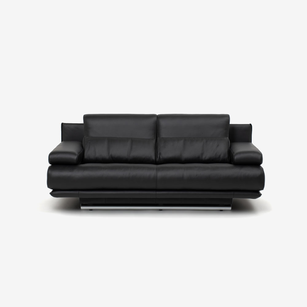ROLF BENZ（ロルフベンツ）ソファ「6500/226」革 ブラック色 | 【公式