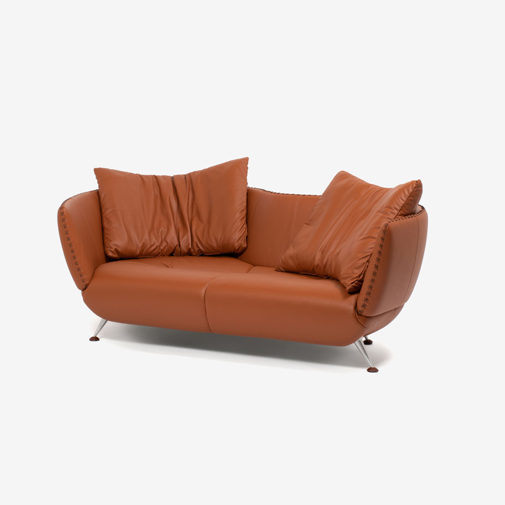 de Sede（デセデ）カウチソファ「DS-102/29」革レンガ色 | 【公式