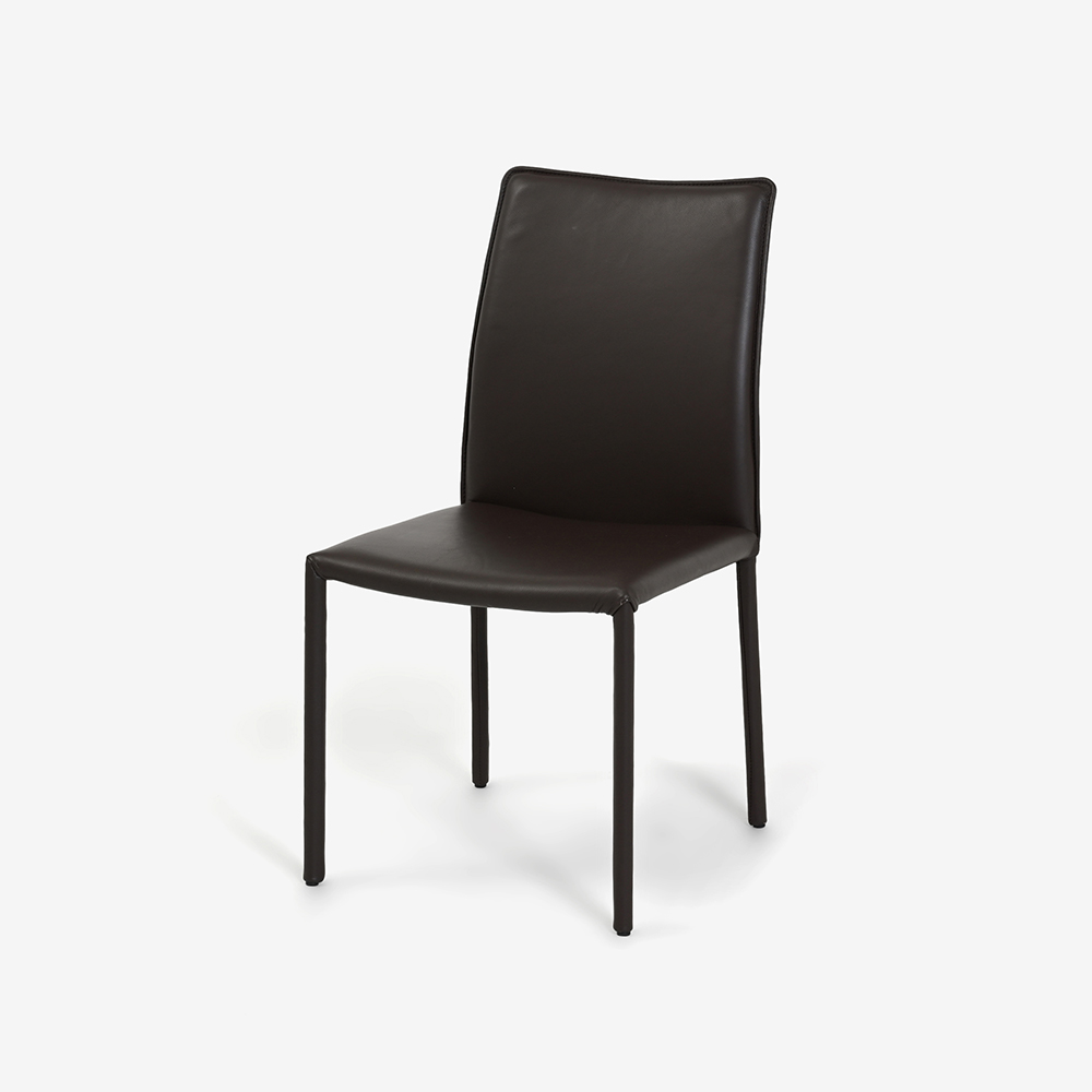 ダイニングチェア「アマンダ」革ブラック色 | 【公式】大塚家具