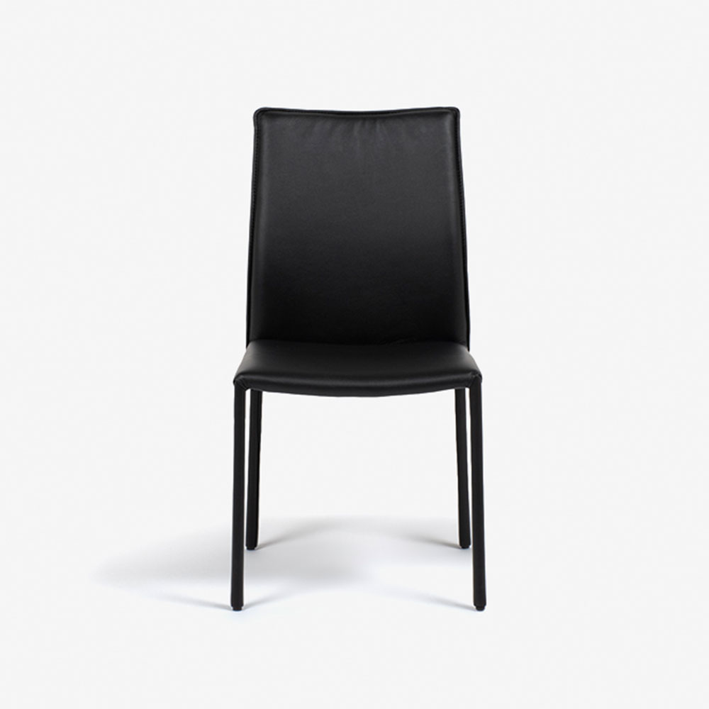 ダイニングチェア「ルッソ」革ブラック色 | 【公式】大塚家具
