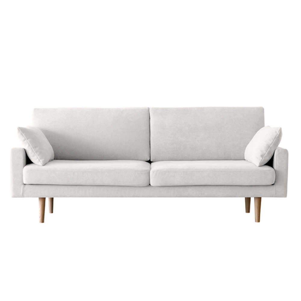 ソファ 2.5人掛け「レオ」幅165cm #5アイボリー色 脚部全2色 | 【公式