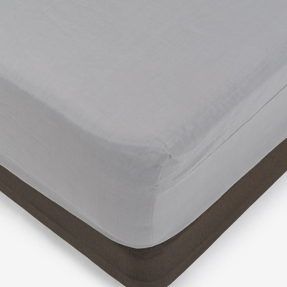 ボックスシーツ「THE LINEN（ザ リネン）」マチ高43cm 麻 全2色