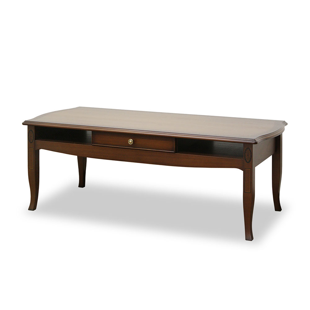 センターテーブル 「ベネチア」幅95cm マホガニー材 | 【公式】大塚