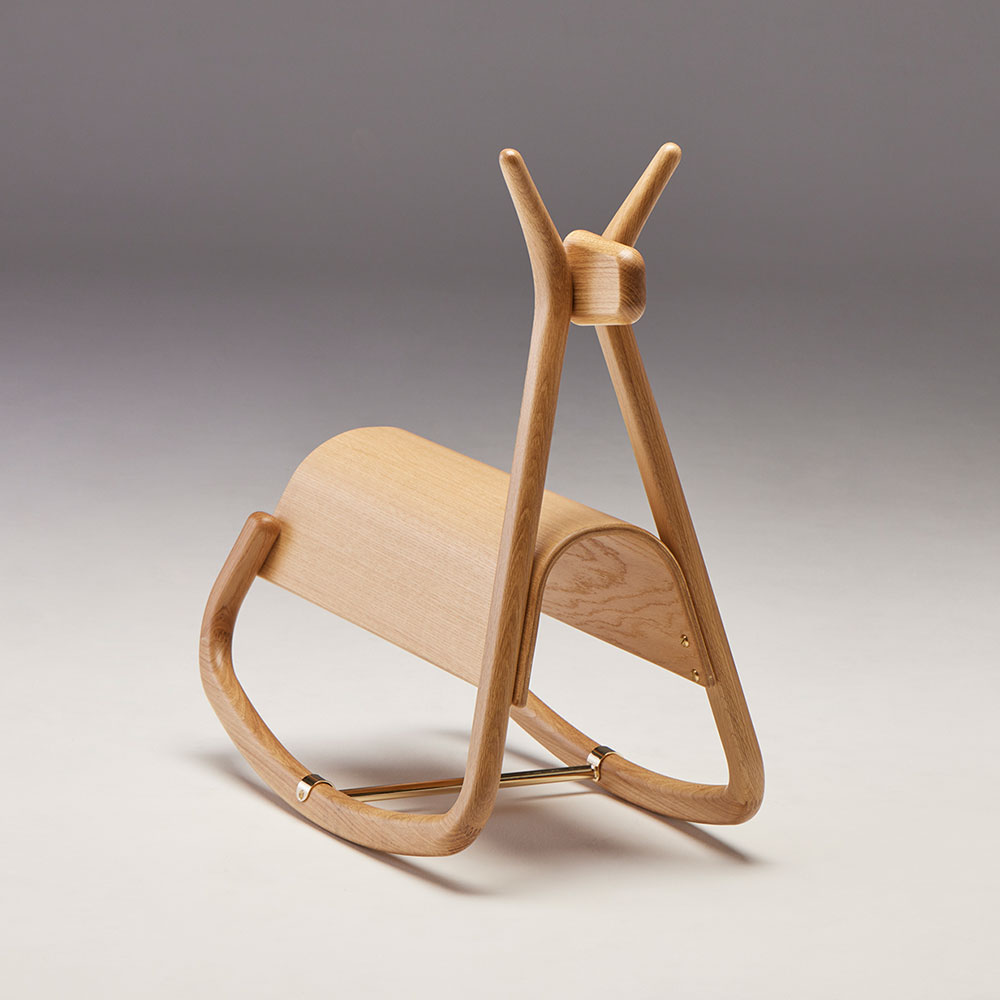 秋田木工 ロッキングホース「AA-1」ナラ材【受注生産品】 | 【公式