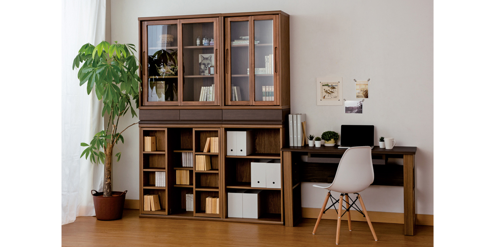 小島工芸 書棚「ニューオファー NOF-90 オープン」幅90cm 全4色