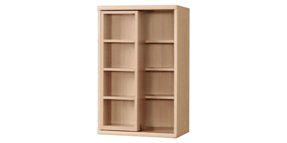 小島工芸 書棚「ニューオファー NOF-60 スライドオープン」幅60cm 全4