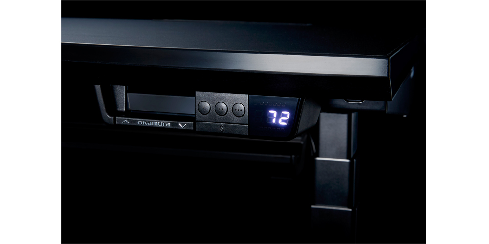 昇降デスク「StrikerSwift ストライカースイフト」ラウンドタイプ