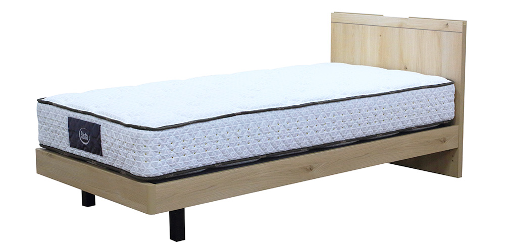 ベッドフレーム「シムリ 1961」ステーションタイプ ボトムハイ2タイプ