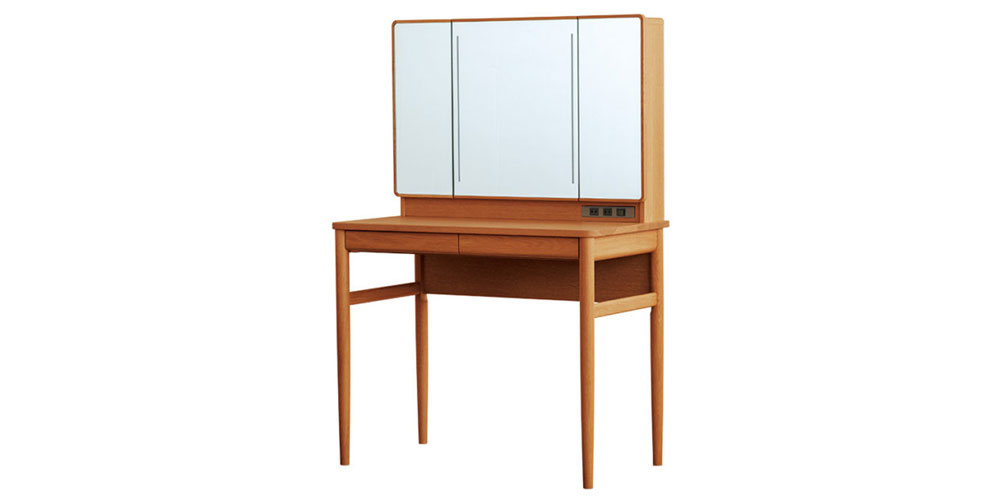 浜本工芸 ドレッサー「No.8000・No.8004・No.8008」オーク材 全3色