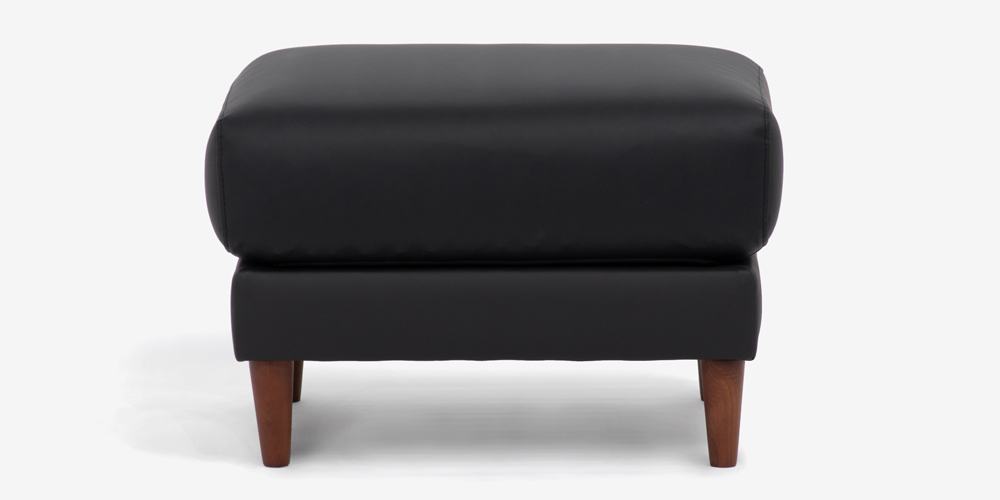 オットマン「ベローナ2」ソフトレザーブラック色 #C500S 脚部全2タイプ