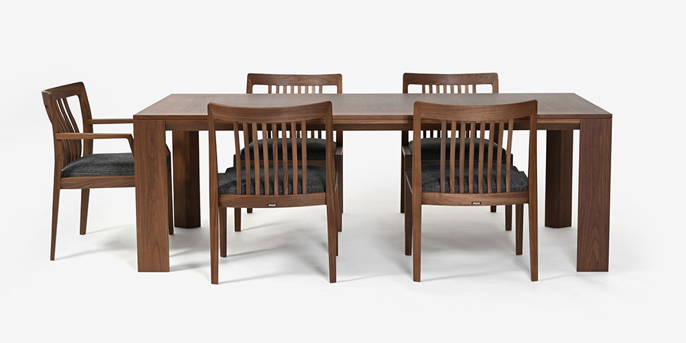 domani（ドマーニ）ダイニングチェア（肘付き）「Excel-Life