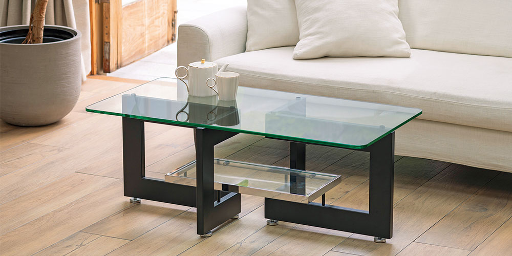 センターテーブル 「YG」 フレームブラック色 全3サイズ | 【公式