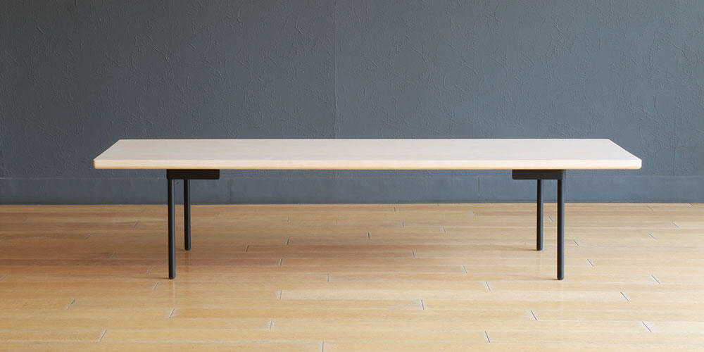 マルケイ木工 センターテーブル「M-CRAFT dual デュアル」幅150cm 天板