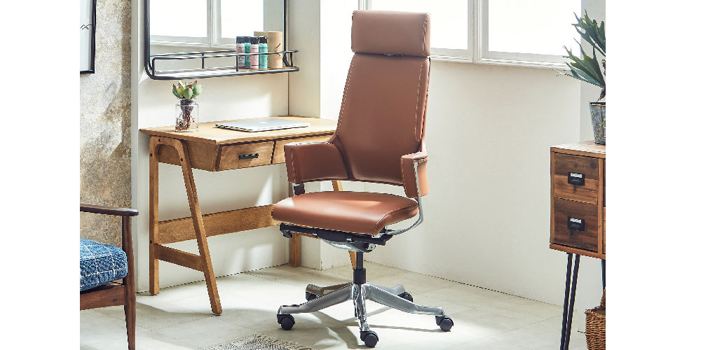 デスクチェア「Delphi（デルフィ）」ハイバック 本革 全2色 | 【公式