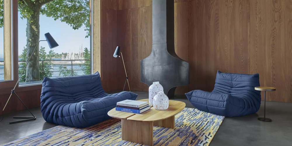 ligne roset（リーン・ロゼ）サイドテーブル「ロゼシャンテレール」丸