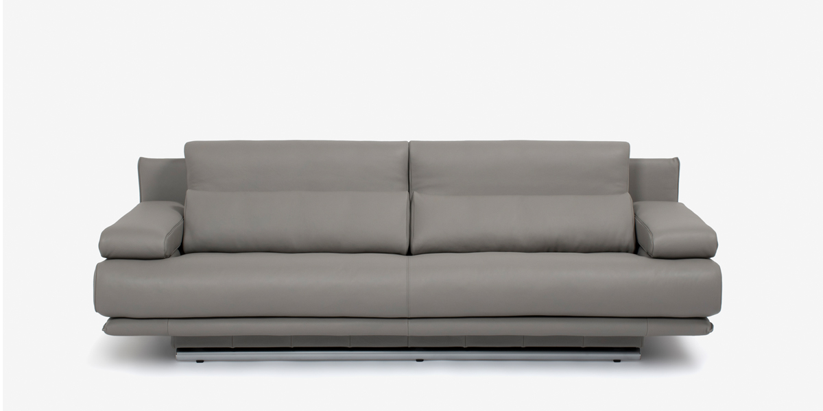 ROLF BENZ（ロルフベンツ）ソファ「6500/226」革 グレー色 | 【公式