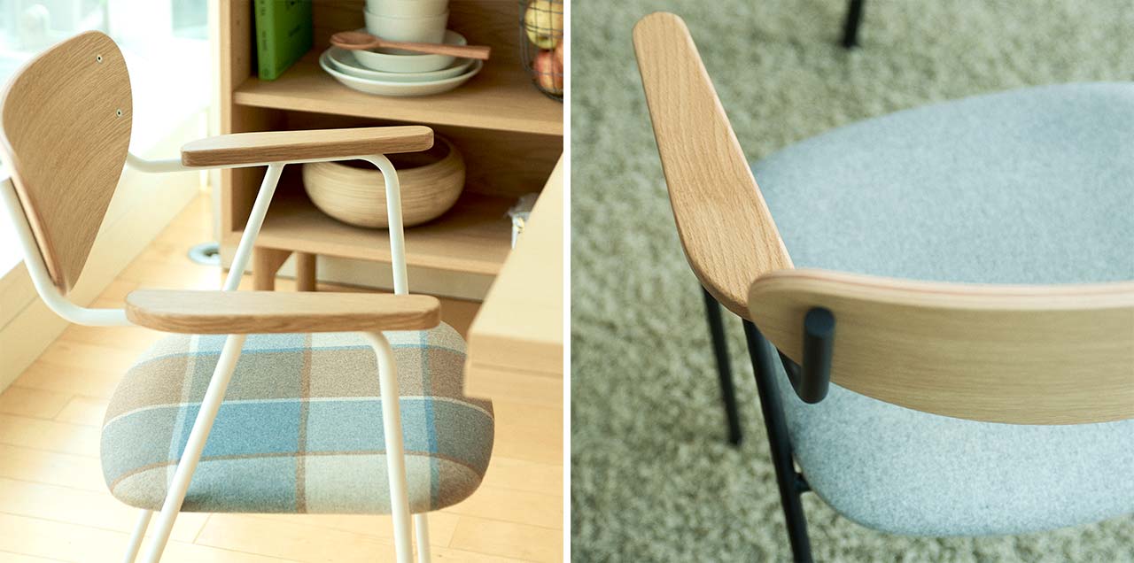 受注生産品】DJANGO ARM CHAIR Black｜リビング・ダイニングチェア