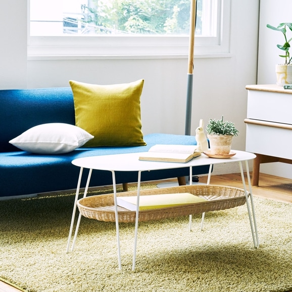 WALLABY LOW TABLE OVAL Black｜ローテーブル｜IDEE SHOP Online