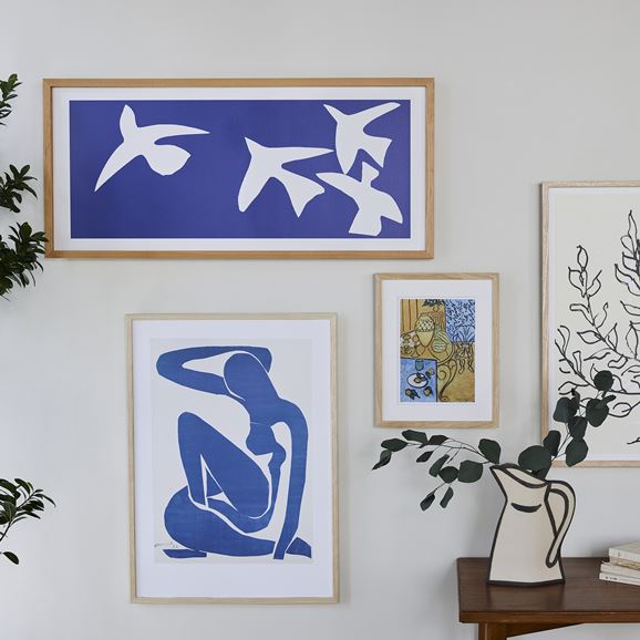 定番品】 アンリ・マティス 「Interior in Yellow and Blue