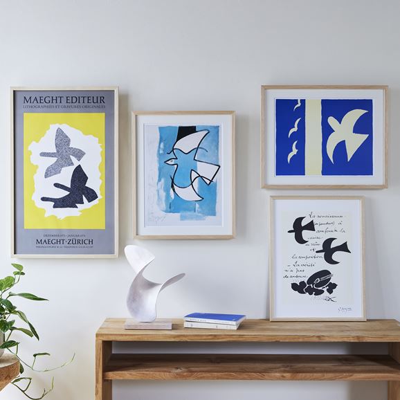 定番品】 ジョルジュ・ブラック 「Oiseaux」｜ポスター｜IDEE SHOP Online