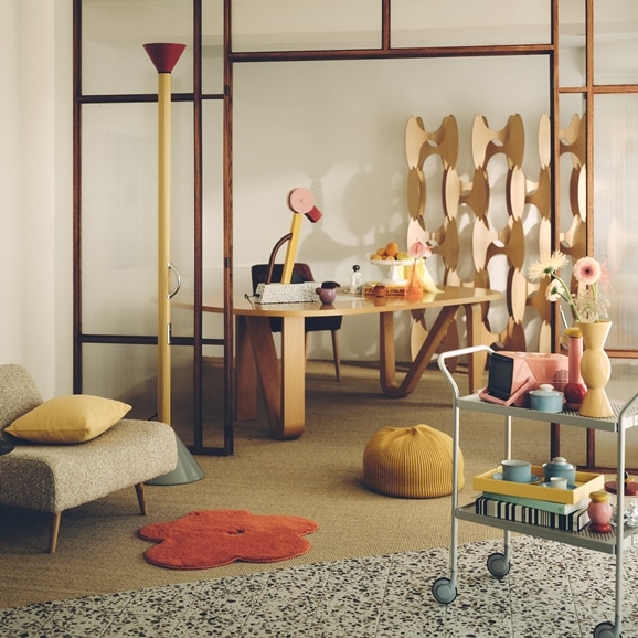 MINI PUUF Mustard｜1人掛け｜IDEE SHOP Online