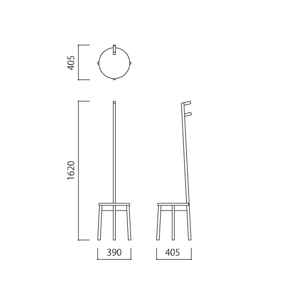 ☆【旧仕様】 COAT HANGER by Marina｜これまでに販売した商品｜IDEE