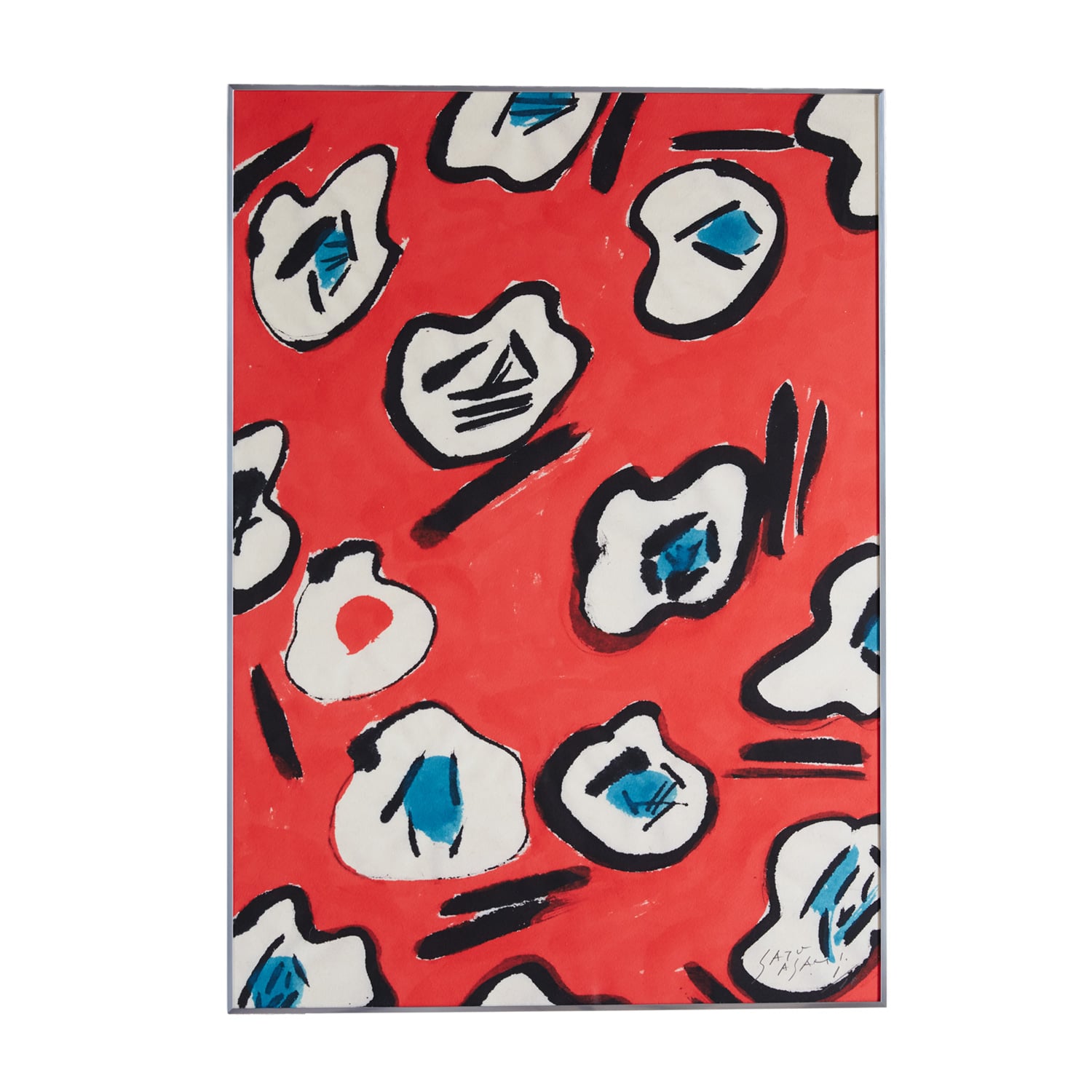 エディション】サトウアサミ 「TEXTILE MEMO 2」｜ポスター｜IDEE SHOP