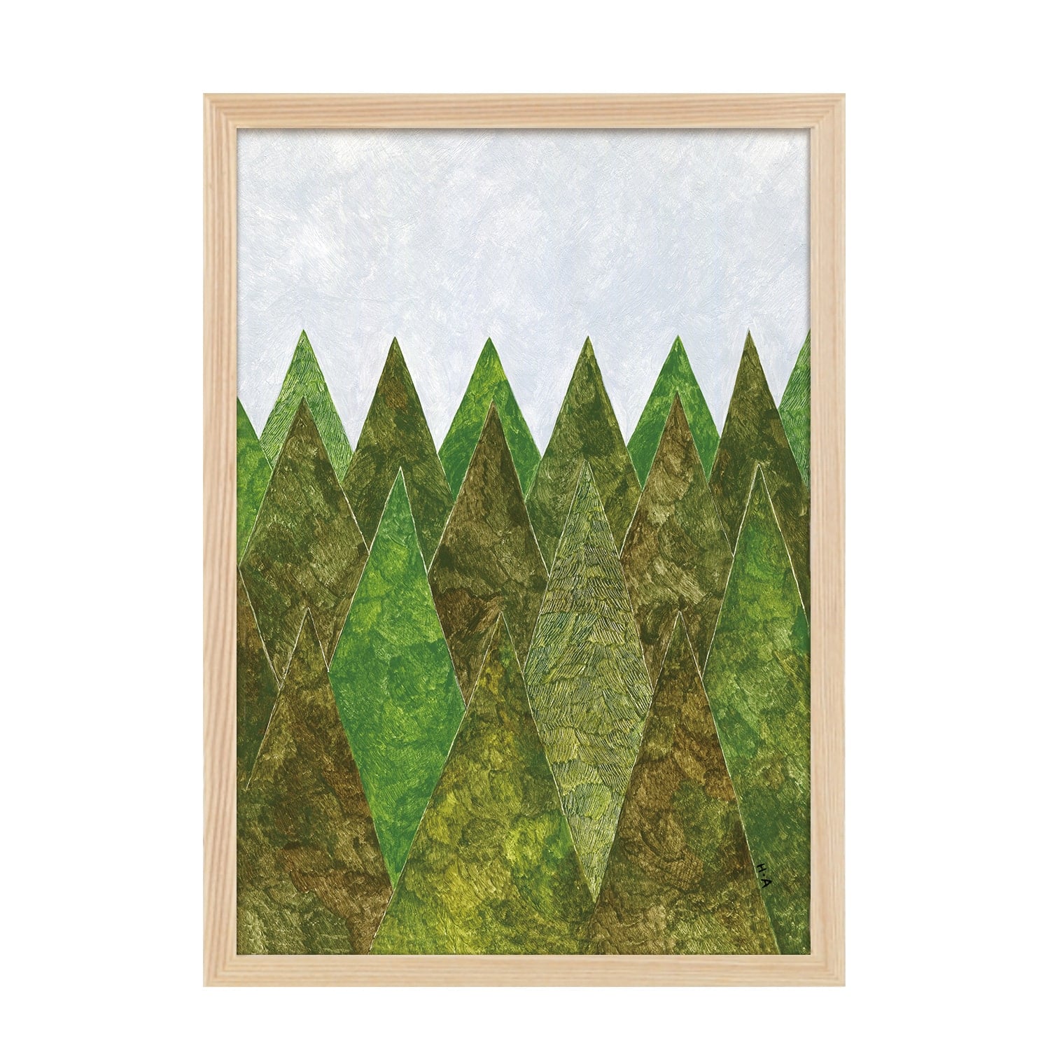 定番品】秋山花 「FOREST」｜ポスター｜IDEE SHOP Online