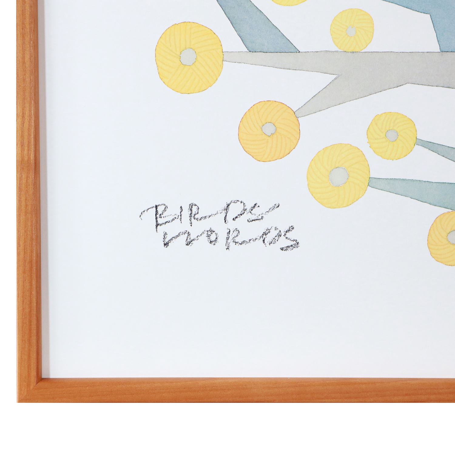 定番品】 BIRDS' WORDS 「TREE OF HOPE」 60 ナチュラルフレーム