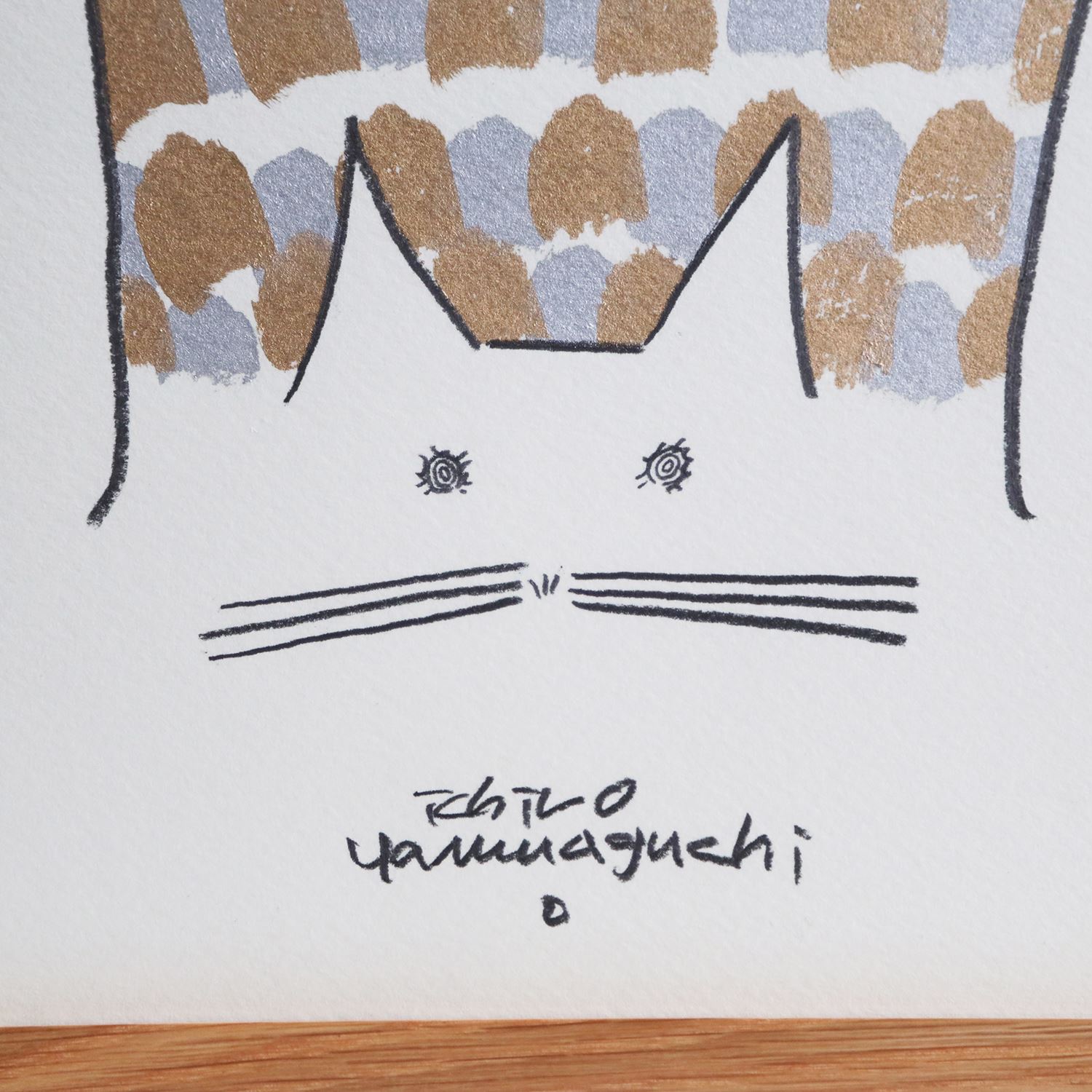 一点物】 山口一郎 「NEKO」M｜絵画・イラスト（一点もの）｜IDEE SHOP