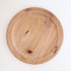 在庫限り】IDEE Woodturning プレート LL chestnut｜プレート・ボウル