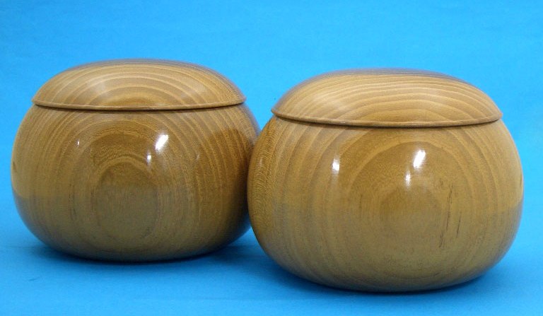 手作木製碁笥 本桑極上特大36号 碁盤、碁石、囲碁セット、碁笥など囲碁