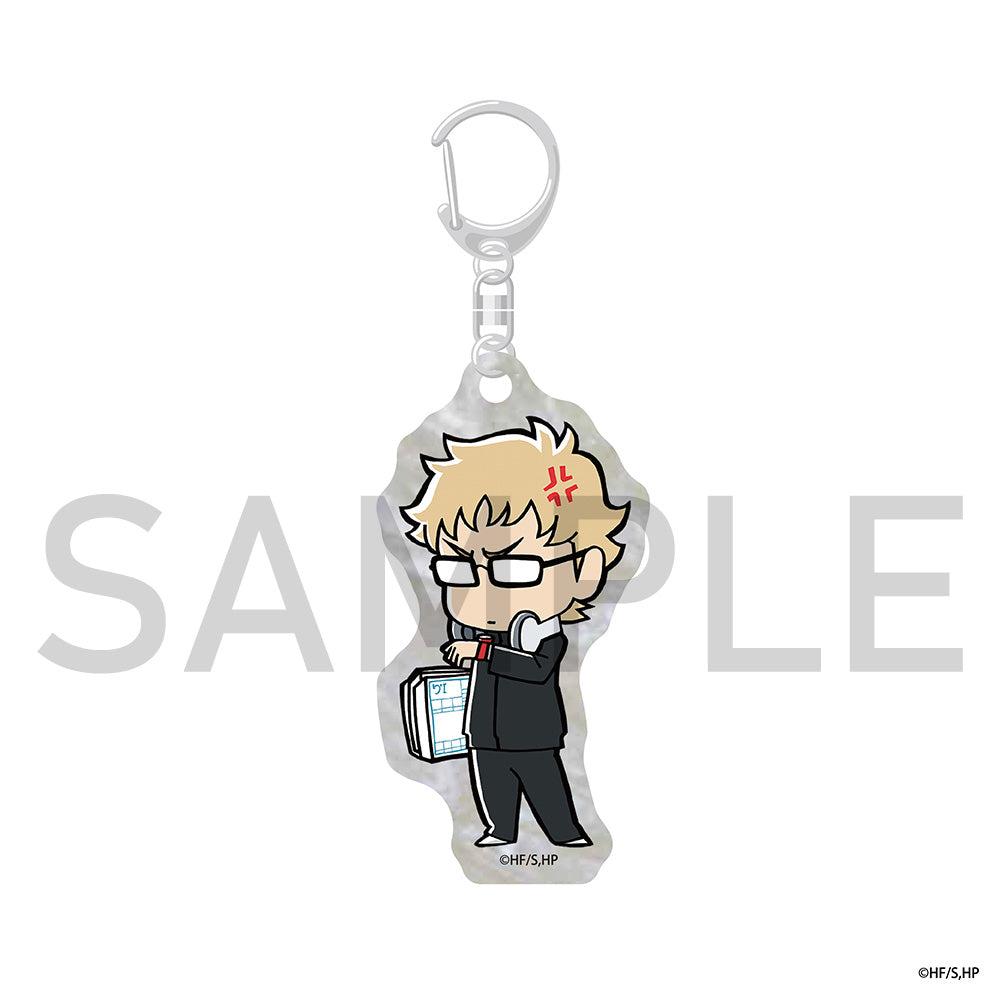 ハイキュー!! マーブルアクリルキーホルダー（制作現場風ミニキャラ