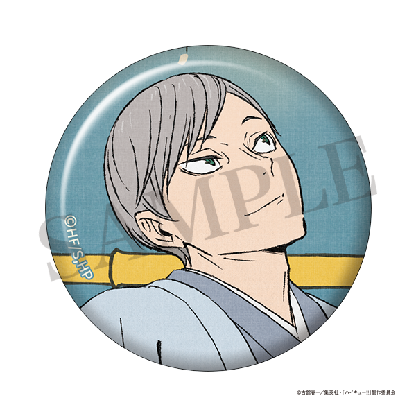 ハイキュー!! トレーディング缶バッジ 排球四季景～春ノ陣～ 【全6種