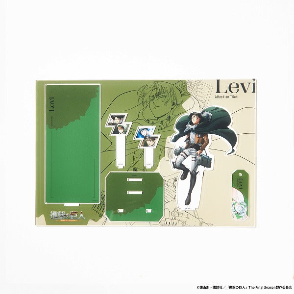 進撃の巨人 描き下ろしアクリルジオラマ【リヴァイ】 – IG Port ONLINE
