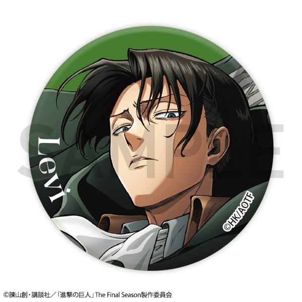 リヴァイ カラオケの鉄人コラボ缶バッジ 40個セット リヴァイ カラオケ