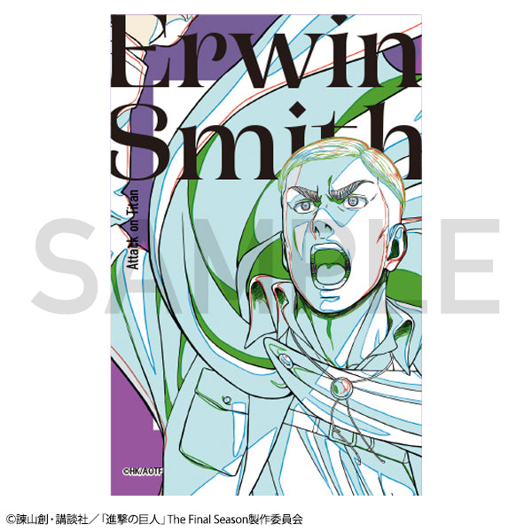 進撃の巨人 描き下ろしトレーディングクリアカード 全6種 BOX – IG