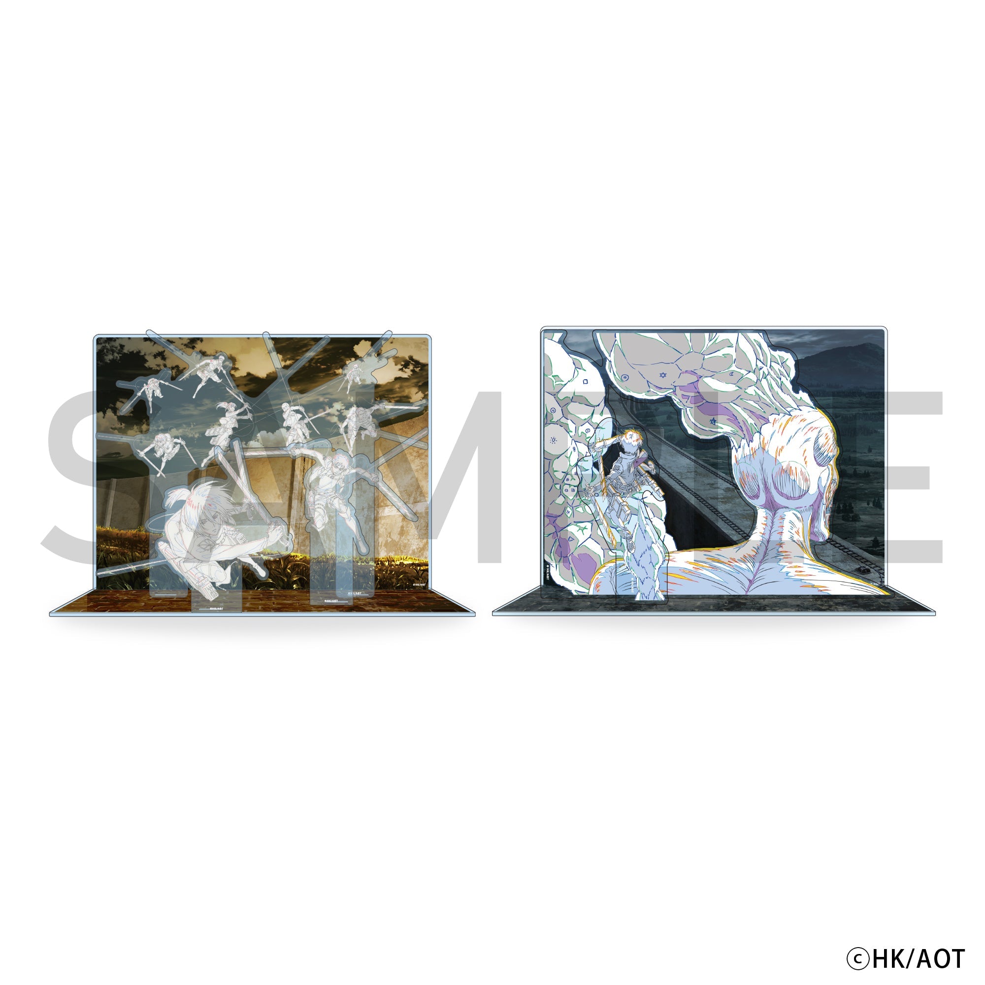 進撃の巨人 ジオラマアクリルスタンド A – IG Port ONLINE STORE